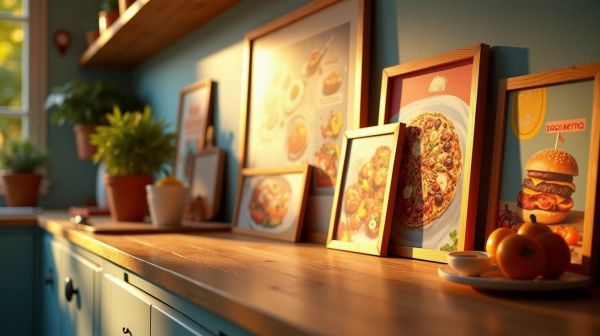 Comment choisir des affiches pour la cuisine qui éveillent l'appétit ?