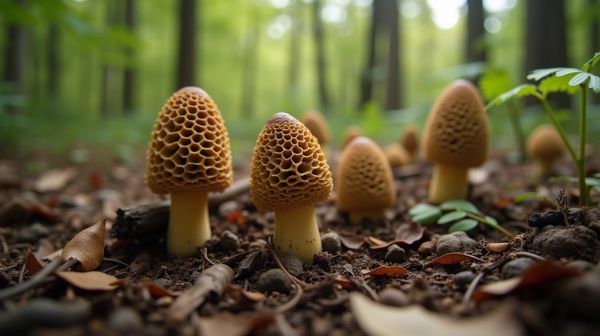 Comment identifier les différents types de morilles au Québec